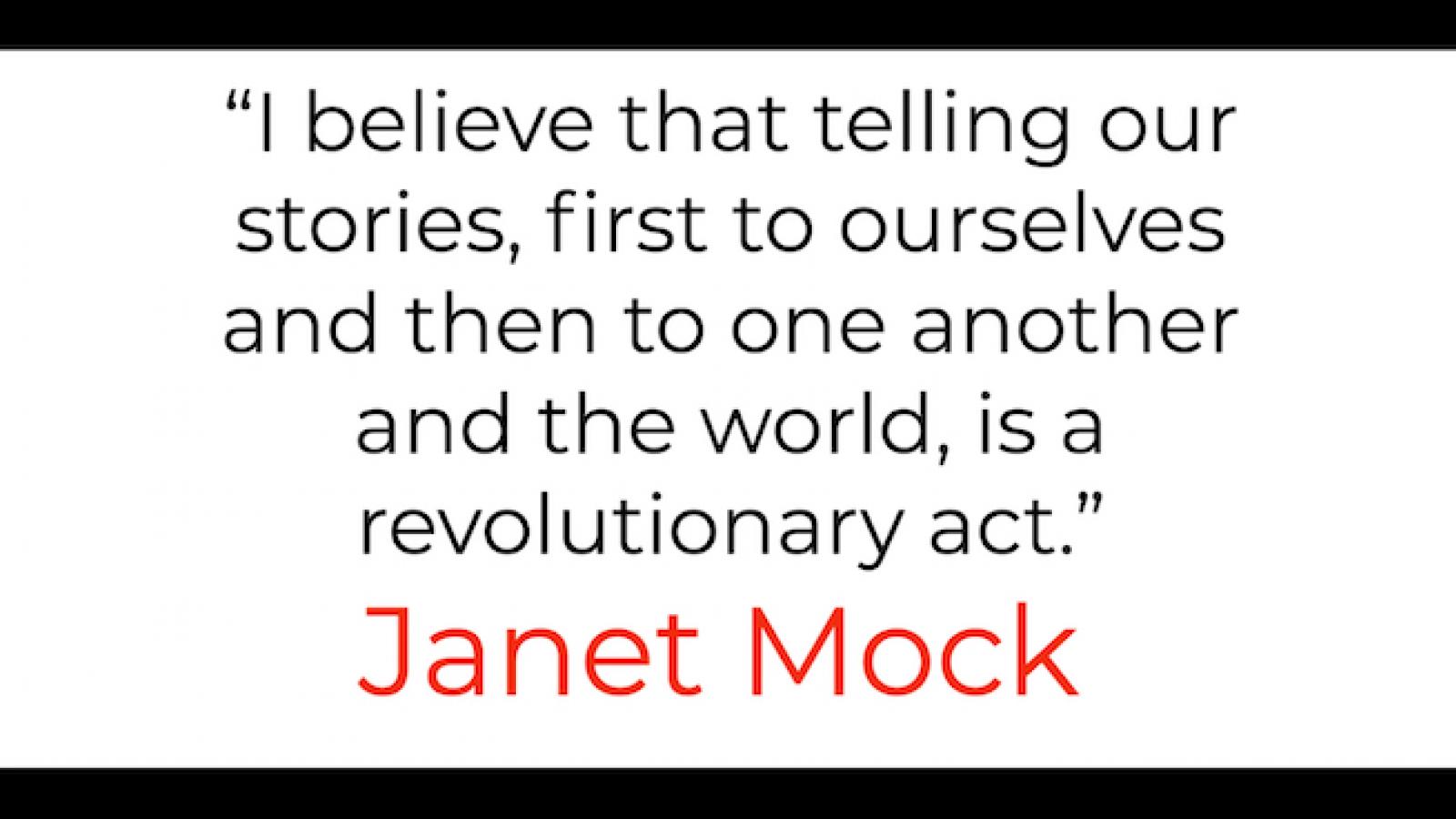 quote by Janet Mock