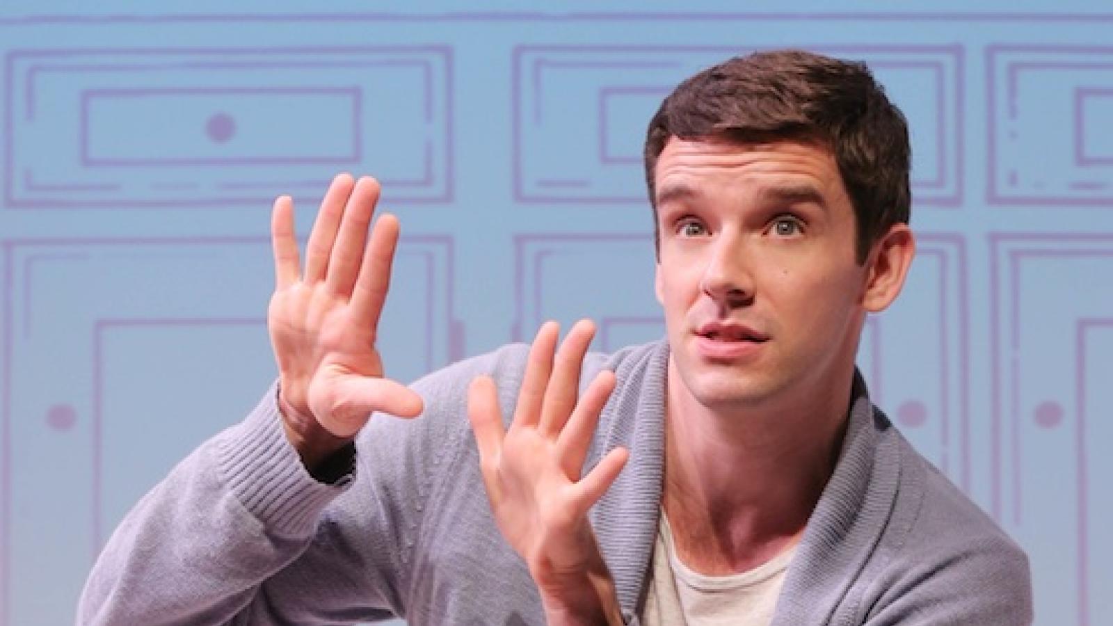 Michael Urie in a scene from Buyer and Cellar