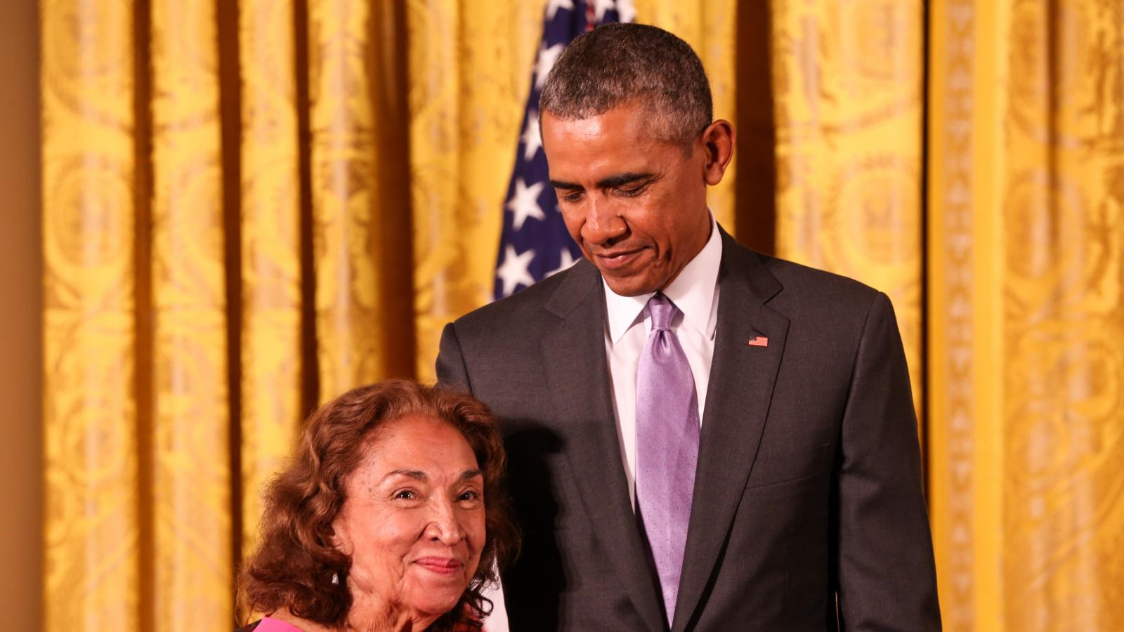 President Obama  Miriam Colón