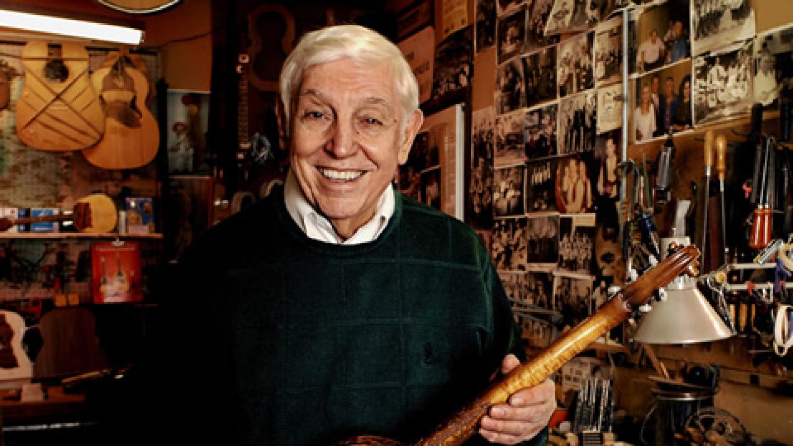 Mike Opacich in his studio