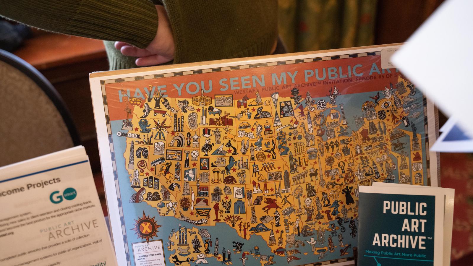 public art map A map with the headline "Have You Seen My Public Art?"