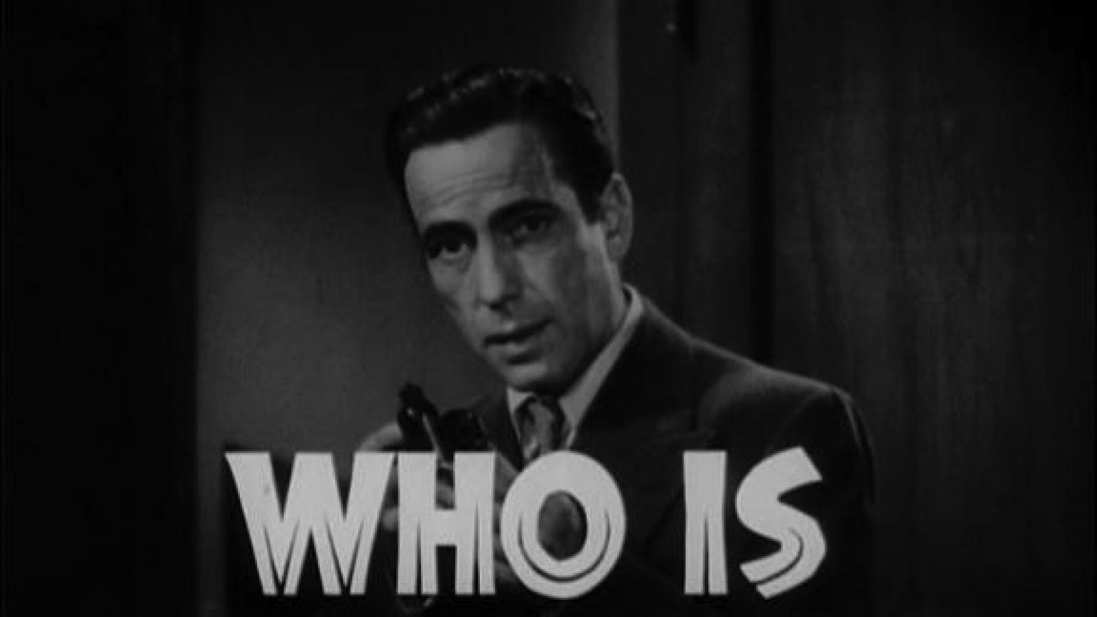 Image of Humphrey Bogart from the Maltese Falcon