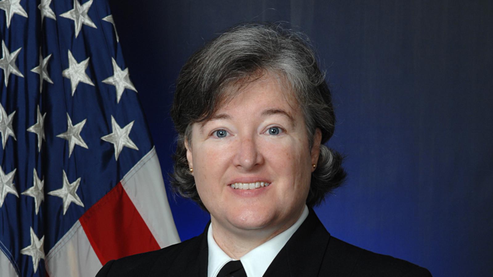 Commander Moira McGuire. Photo courtesy of Walter Reed National Medical Center Bethesda