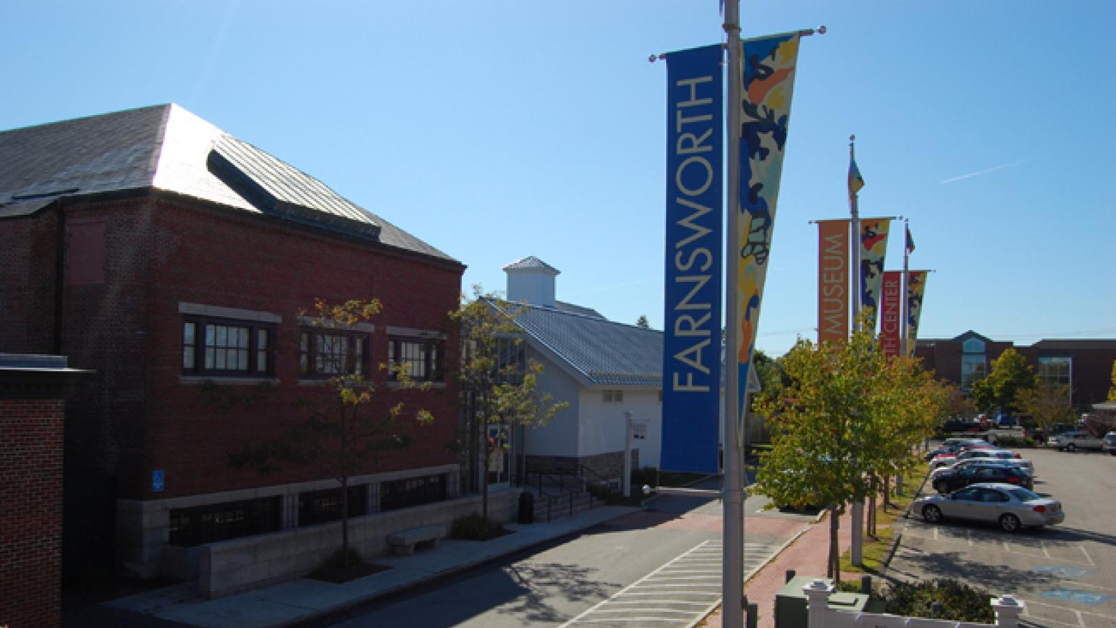 The exterior of The Farnsworth Art Museum.