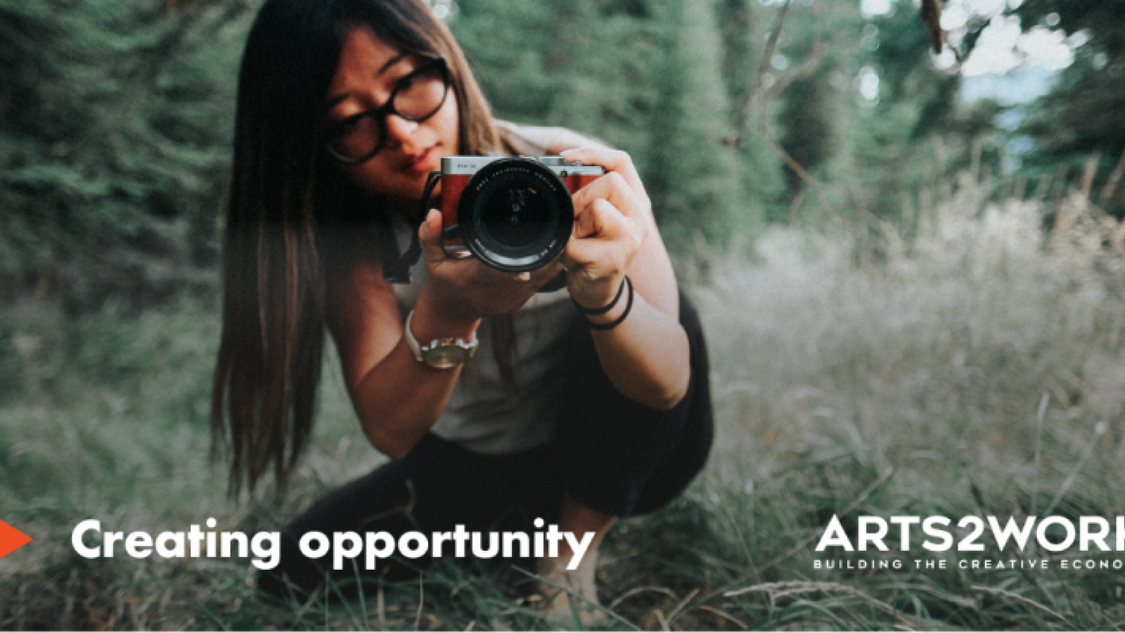 WOman with camera