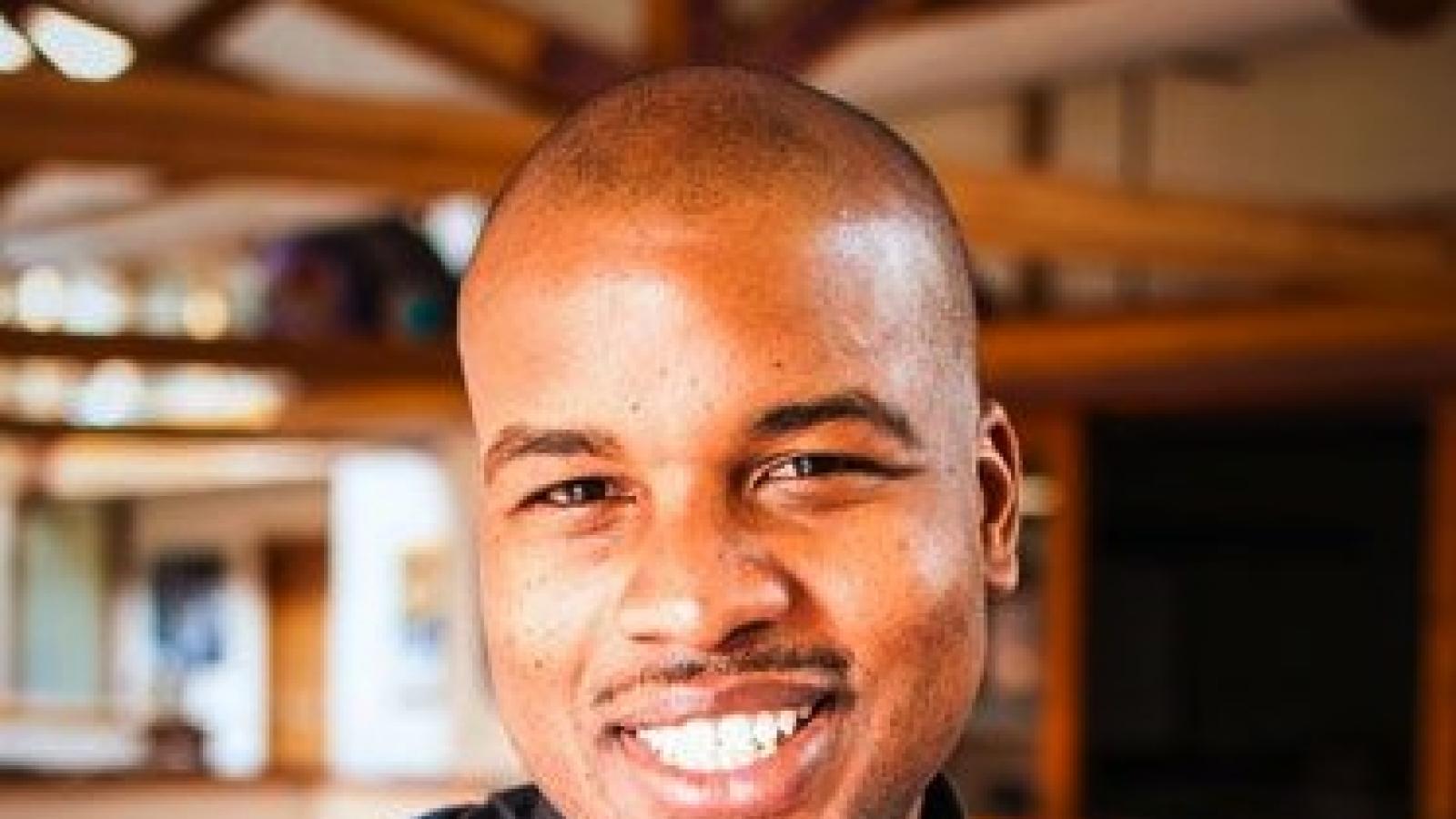 Headshot of playwright Marcus Gardley