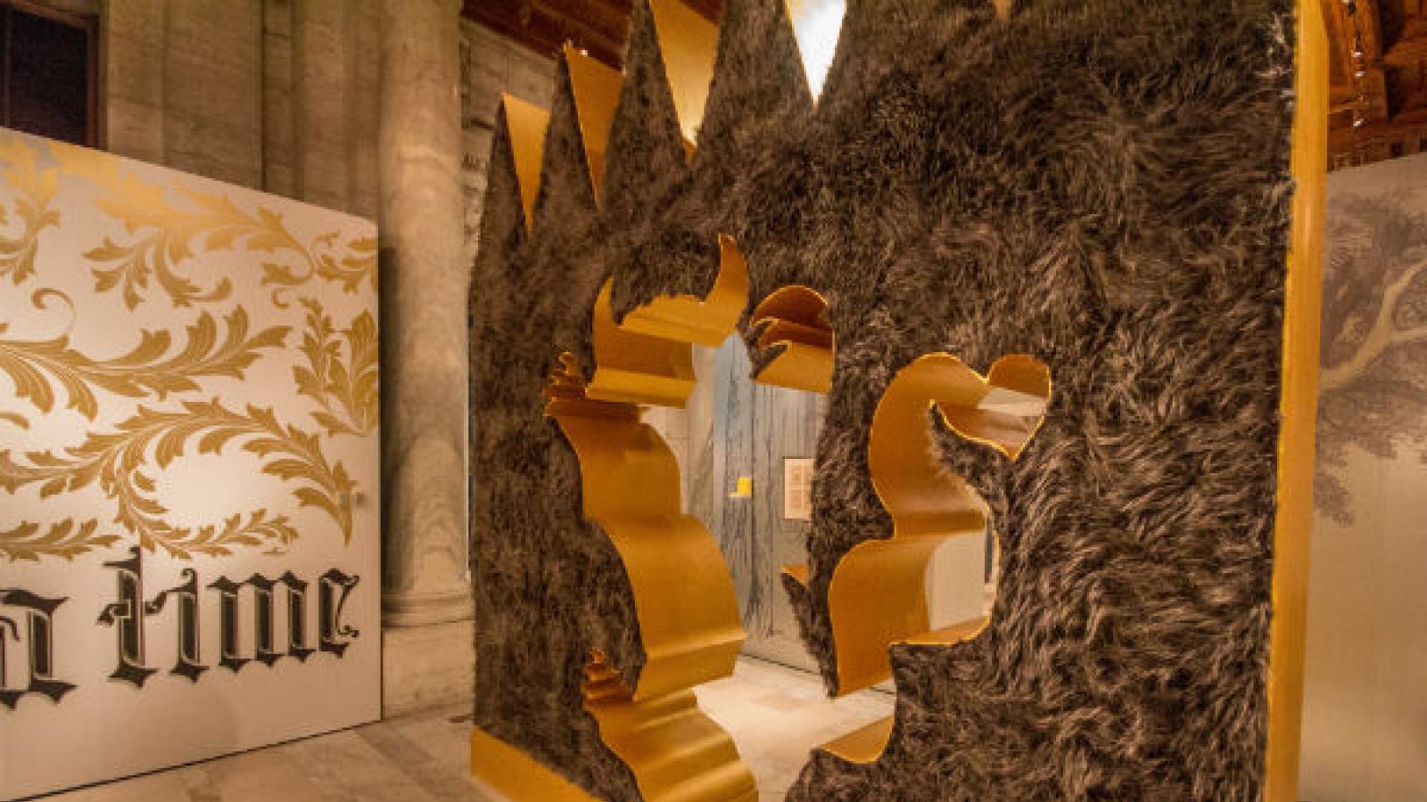 Cut-out wall space of Where the Wild Things Are