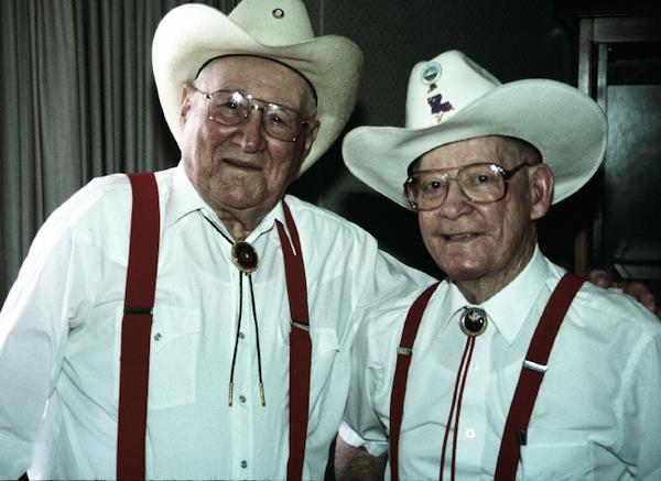 Two men.