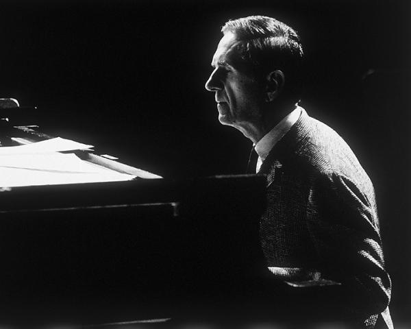 Man at piano.
