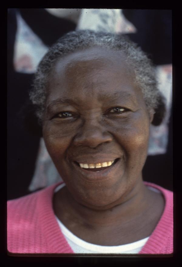 Portrait of woman. 