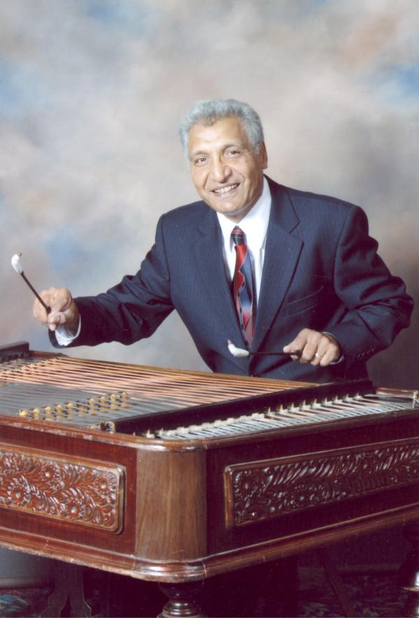 Man playing a mallet instrument.