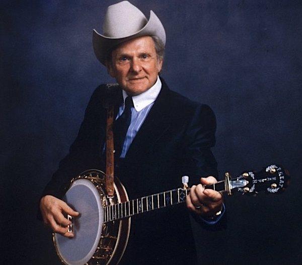 Man playing a banjo.