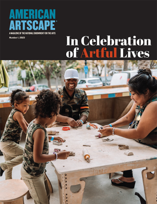 Cover of American Artscape No 1 2023 magazine