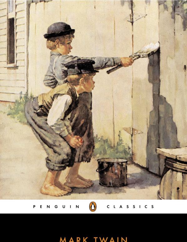 Adventures of Tom Sawyer book cover