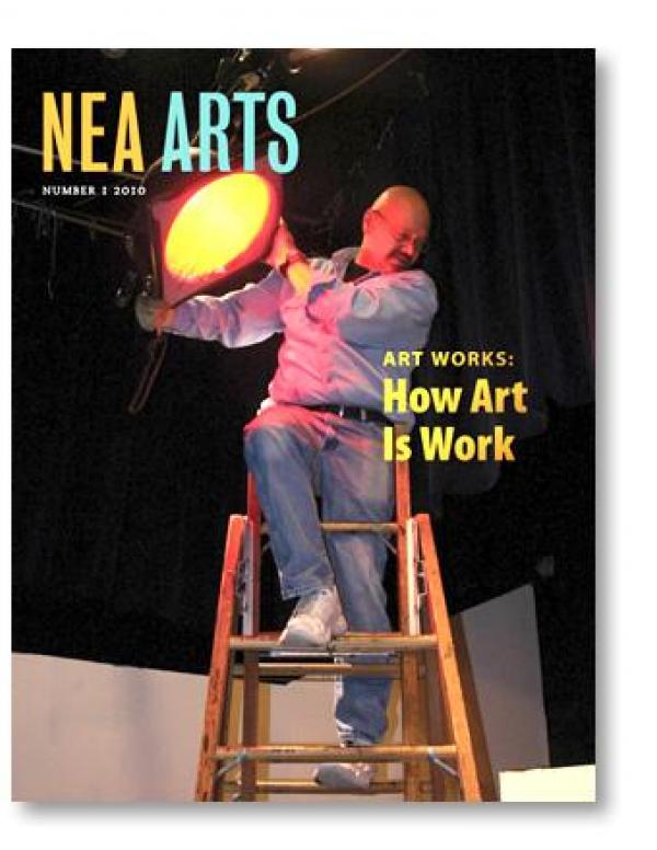 NEA Arts cover no 1 2010