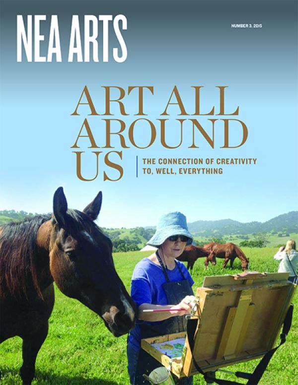 NEA Arts cover. 
